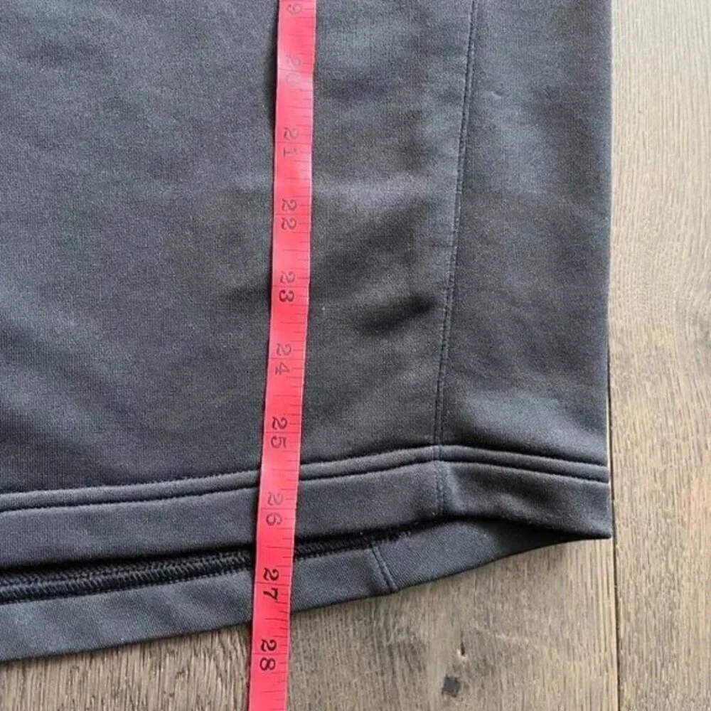 Adidas Climalite Golf 1/4 Zip Pullover Fleece Black Size M Athletic Outdoor